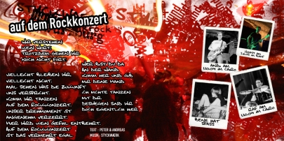 aufgabe 5: auf dem rockkonzert - cd-inlay für die punk-rock band styckwaerk